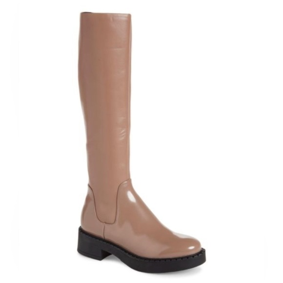 Jeffrey Campbell Lenard Knee High Boots Size 8.5 - Picture 1 of 7